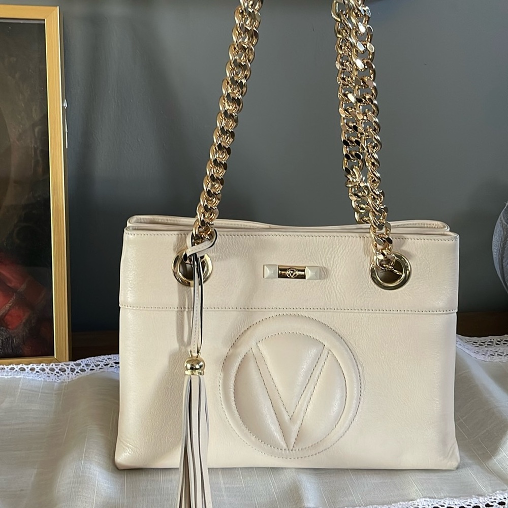 Valentino by Mario Valentino White Bag